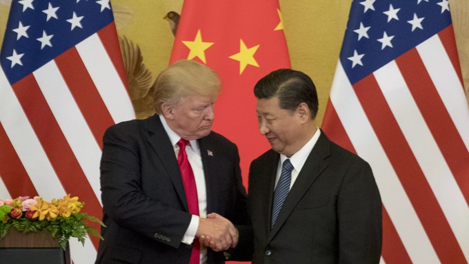 Chủ tịch Trung Quốc Tập Cận Bình điện đàm với Tổng thống Hoa Kỳ Trump