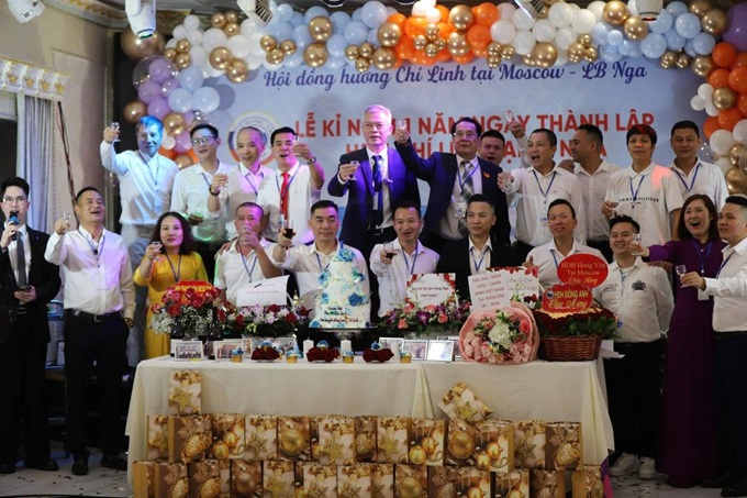 Kỷ niệm 1 năm thành lập HĐH Chí Linh tại Mátxcơva - Dấu ấn nghĩa tình nơi xứ người