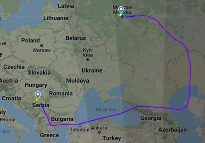 Xung đột Nga - Ukraine khiến các tuyến đường hàng không quốc tế thay đổi mạnh
