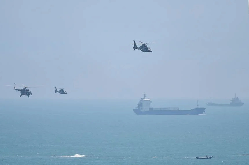 Trung Quốc bắt đầu tập trận quanh Đài Loan