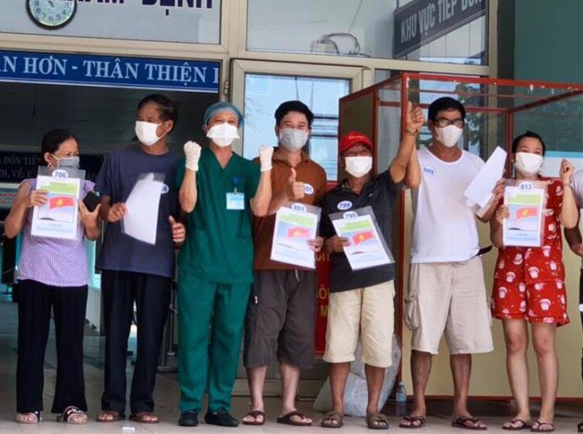 Đà Nẵng: Thêm 10 bệnh nhân COVID-19 khỏi bệnh và xuất viện