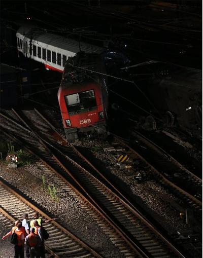 Hai đoàn tàu đâm nhau ở Đức, 35 người bị thương