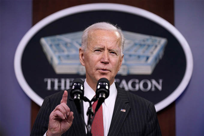 Tổng thống Biden: Mỹ sẽ tập trung đối phó 'thách thức từ Trung Quốc'