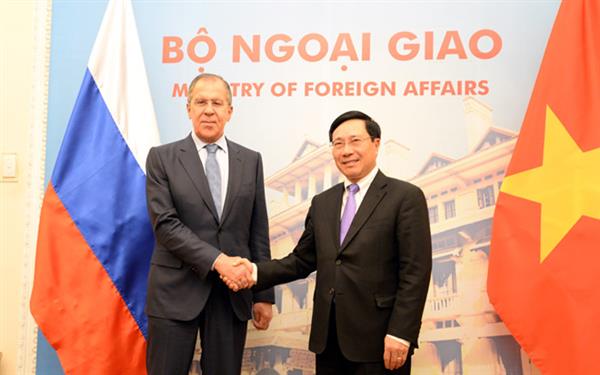 Ngoại trưởng Lavrov: Hợp tác Việt - Nga phục vụ duy trì hòa bình