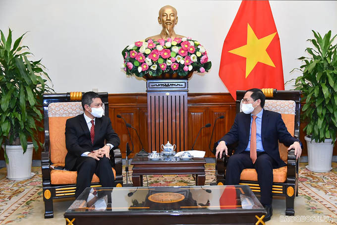 Bộ trưởng Bùi Thanh Sơn đề nghị Việt Nam-Indonesia tiến tới công nhận lẫn nhau về Hộ chiếu vaccine