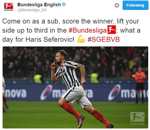 Frankfurt bắn hạ Dortmund, bước vào Top 3 Bundesliga