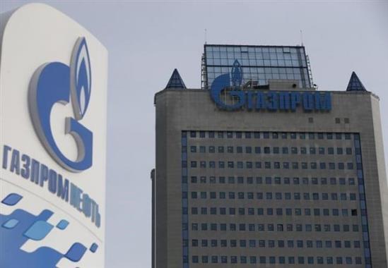 Tập đoàn năng luợng Nga Gazprom sụt giảm 