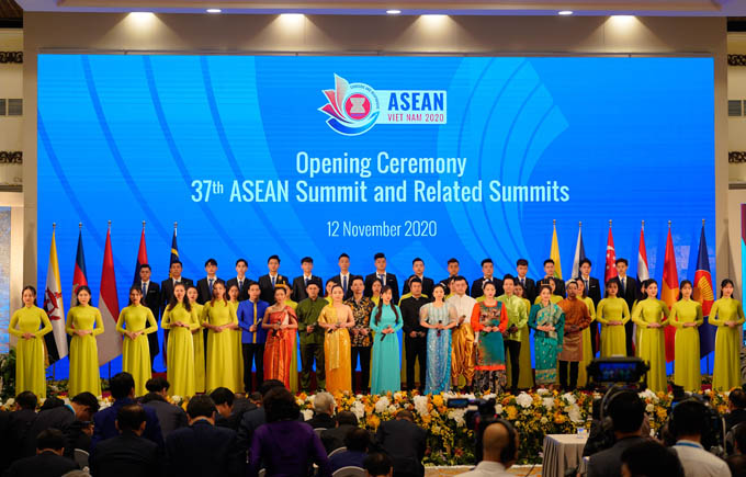 Chùm ảnh: Khai mạc các sự kiện quan trọng nhất Năm ASEAN 2020