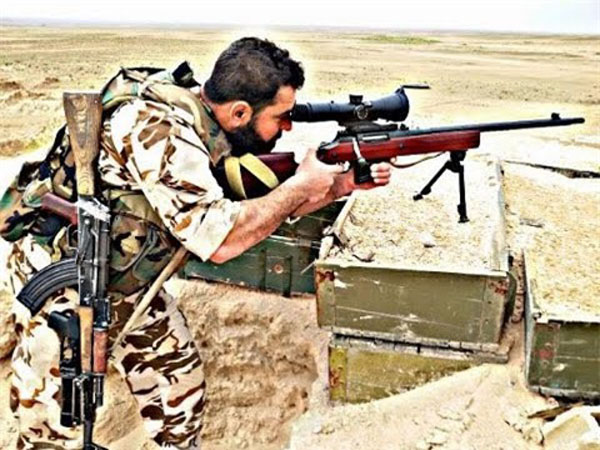 Cận cảnh súng bắn tỉa Nga được lính Syria yêu thích
