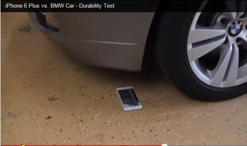 Thử độ bền iphone 6 plus