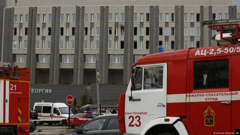 Cháy tại bệnh viện điều trị bệnh nhân COVID-19 ở Nga, 2 người thiệt mạng