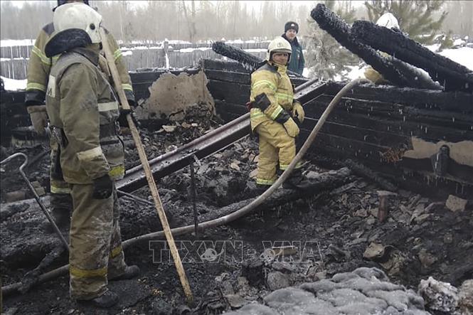 Vụ cháy nhà tại Nga: Nguyên nhân ban đầu do chập điện