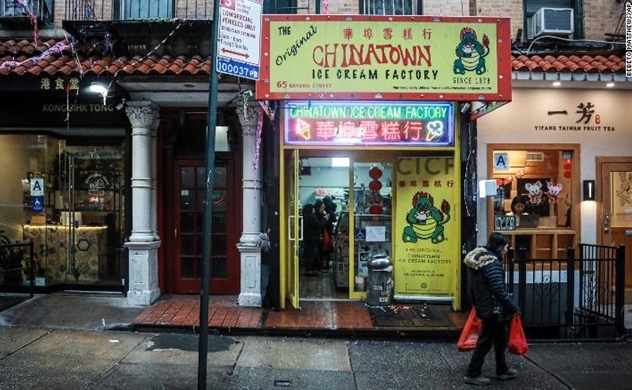 Vì virus corona, người Mỹ tại New York không muốn làm ăn với người Trung Quốc, khu Chinatown vắng hoe