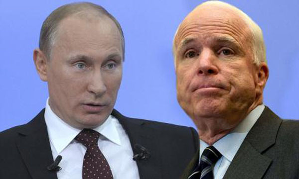 Lời John McCain ứng nghiệm, Nga-Putin vẽ lại bàn cờ Trung Đông!