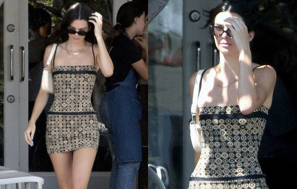 Diện váy ngắn bó sát, Kendall Jenner khoe trọn body xứng danh chân dài 9X đắt giá nhất thế giới