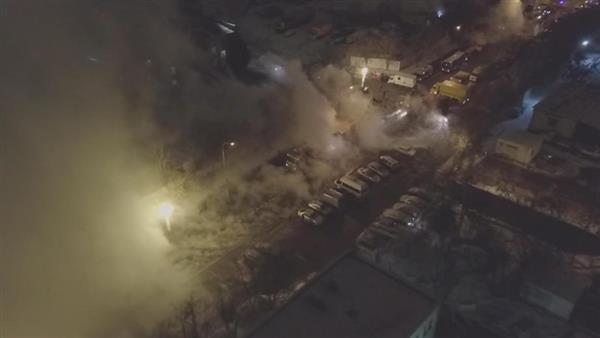 Moskva: Ống nước nóng bị vỡ, nhiều căn hộ bị lạnh