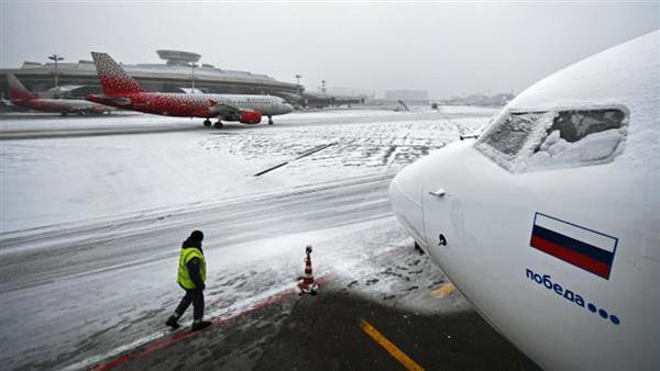 Moskva: Tuyết rơi nhiều, hàng chục chuyến bay bị chậm trễ