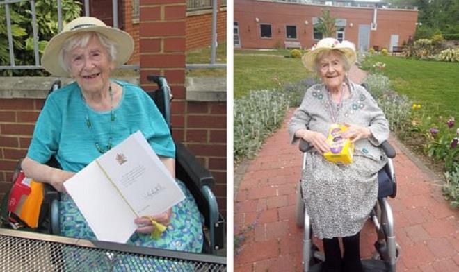 Cụ bà 107 tuổi sống sót qua cả dịch COVID-19 và dịch cúm Tây Ban Nha