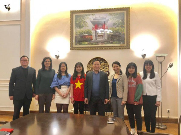 Học sinh Việt đoạt 2 huy chương tại Olympic tiếng Nga quốc tế lần thứ 16