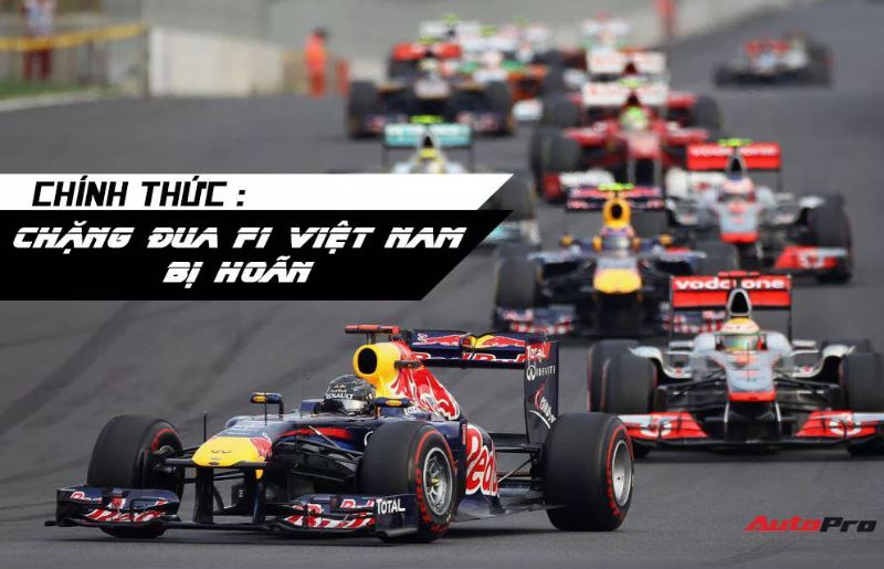Chính thức hoãn chặng đua F1 Việt Nam, sẽ tổ chức lại khi hết dịch Covid-19