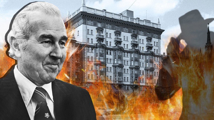 ''Đa nghi như Tào Tháo'', đại sứ Mỹ để mặc đại sứ quán ở Moscow cháy rụi