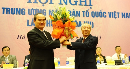 Ông Nguyễn Thiện Nhân làm Chủ tịch MTTQ