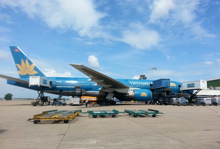 Máy bay Vietnam Airlines bị rơi ốp bảo vệ quạt làm mát phanh