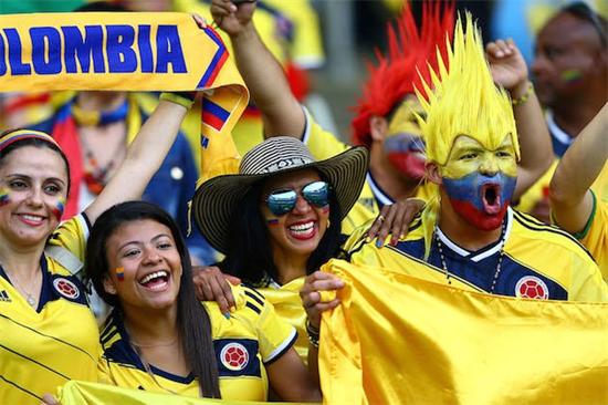 Cả nước Colombia nghỉ làm để xem World Cup