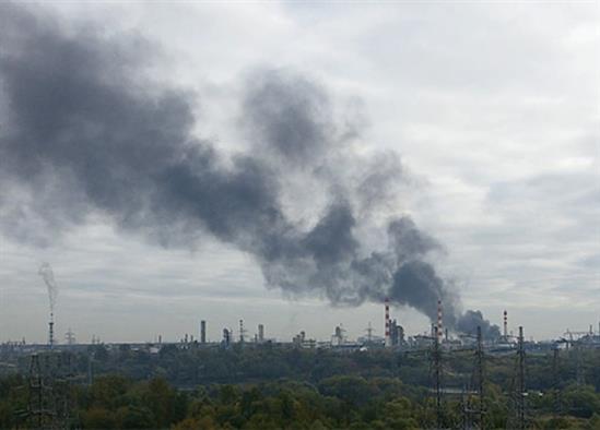 Moskva: Cháy ở khu vực nhà máy lọc dầu Kapotnhia