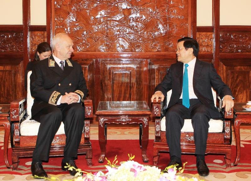 Đại sứ Nga Konstantin Vnukov và lần 'xông đất' mồng Một Tết nhà nguyên Chủ tịch nước Trương Tấn Sang