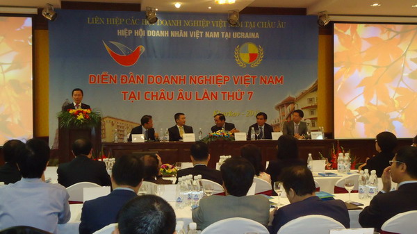 Diễn đàn doanh nghiệp Việt Nam toàn Châu Âu lần thứ 7 tại Kharcov (Ucraina)