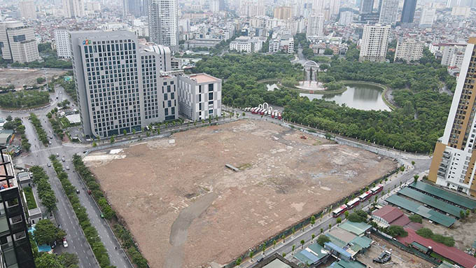Cận cảnh khu đất 3,2 ha xây dựng công trình Đại sứ quán Mỹ tại Hà Nội