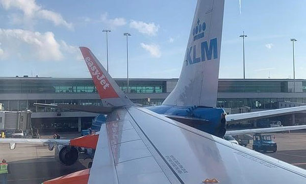 Hai máy bay chở khách đâm nhau tại Hà Lan