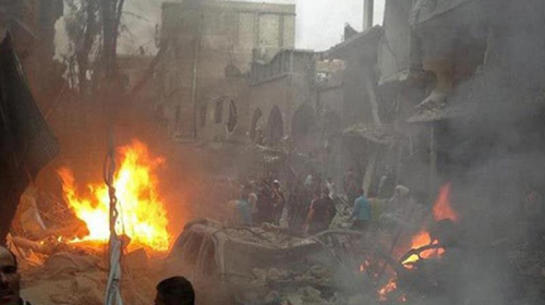 Đánh bom thành cổ Damascus, hơn 70 người Syria thương vong