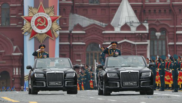 ẢNH: Nga đánh dấu Ngày Chiến thắng bằng cuộc diễu binh ấn tượng trên Quảng trường Đỏ