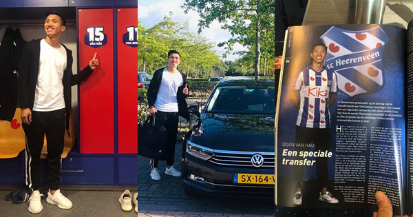 Đoàn Văn Hậu nhận nhà và ô tô, hào hứng bắt đầu cuộc sống ở Hereenveen