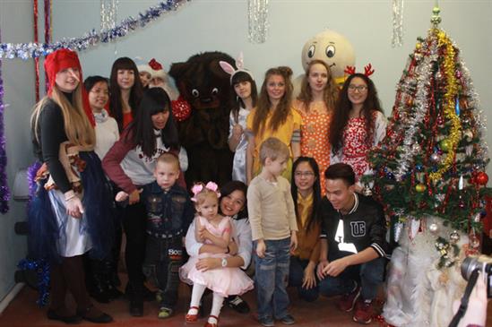 Chuyến tình nguyện ý nghĩa của du học sinh Việt trên đất Nga