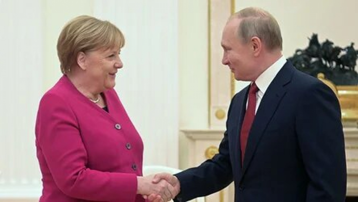 Tổng thống Nga và Thủ tướng Đức sắp hội đàm, có thể thảo luận Dòng chảy phương Bắc 2