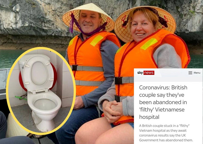 'Dậy sóng' khi truyền thông Anh đưa tin 2 du khách chê khu cách ly Việt Nam 'bẩn thỉu'
