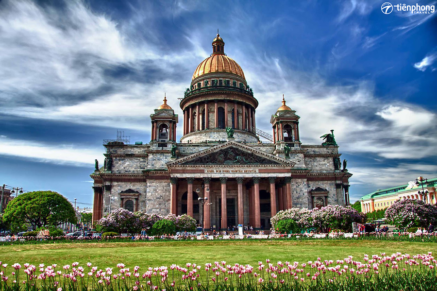 Nhà thờ thánh Isaac, công trình kiến trúc đẹp nhất của đế chế Nga