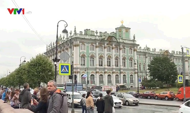 Mùa du lịch khác thường tại Saint Petersburg, Nga
