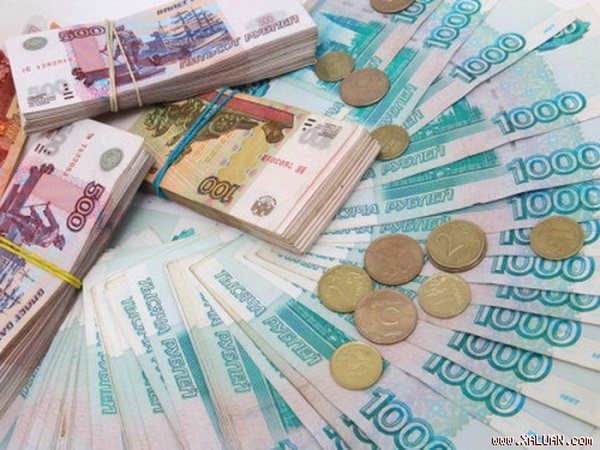 Đồng rup của Nga mất giá kỷ lục