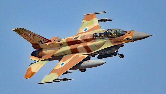 Vũ khí phòng không Nga đánh chặn tên lửa bắn từ máy bay F-16 của Israel