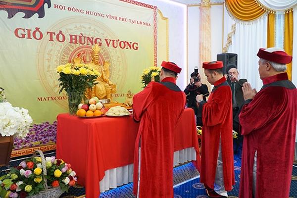 Người Việt tại Moskva tổ chức Giỗ Tổ Hùng Vương