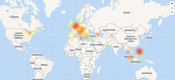 Facebook, Instagram sập tại nhiều nước