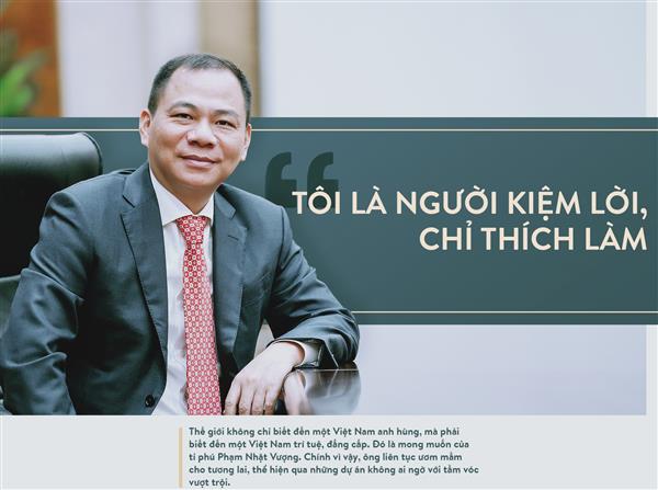 Phạm Nhật Vượng: ''Thế giới phải biết đến một Việt Nam trí tuệ, đẳng cấp''