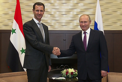 Tổng thống Nga Putin đề nghị ông Assad mời Tổng thống Trump thăm Syria