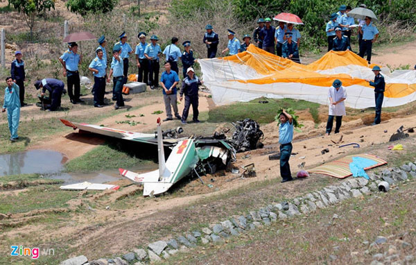 Máy bay gặp nạn ở Khánh Hòa do công suất động cơ giảm