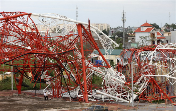 Tháp truyền hình Nam Định không đạt chuẩn?