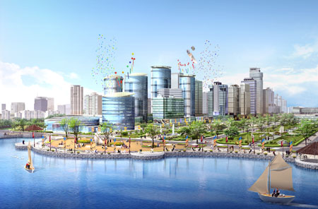 Chuẩn bị động thổ dự án Khu đô thị Tây Hồ